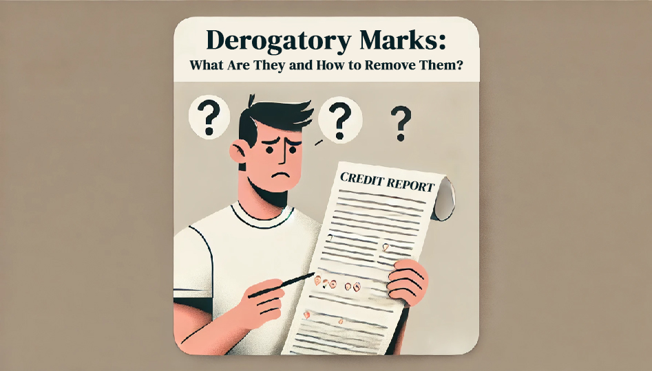 Derogatory Marks: What Are They and How to Remove Them?